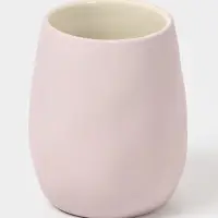 Набор для ванной SAVANNA Soft, 2 предмета, мыльница, стакан, розовый