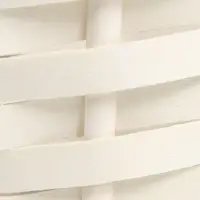 Корзина плетёная для хранения, ива, белая, набор 3 шт.