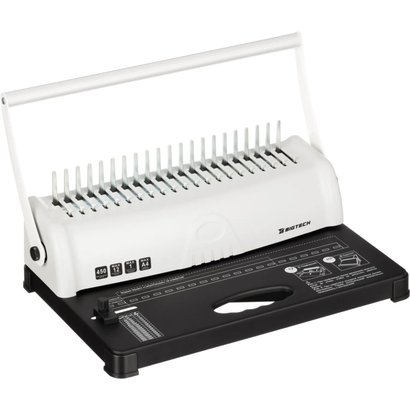 Брошюровщик OB092, А4, 12л./450л., пл.пруж, механический