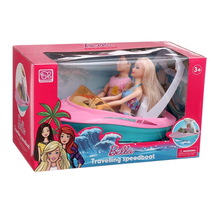Катер для кукол «Морская прогулка» с набором кукол Катер для кукол «Морская прогулка» с набором кукол