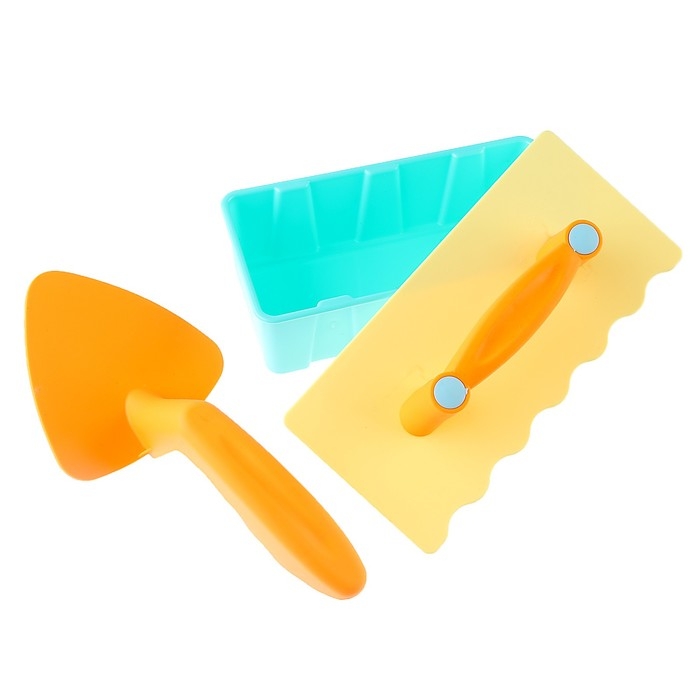 Набор для лепки из снега «Строитель», цвета МИКС Набор для лепки из снега «Строитель», цвета МИКС