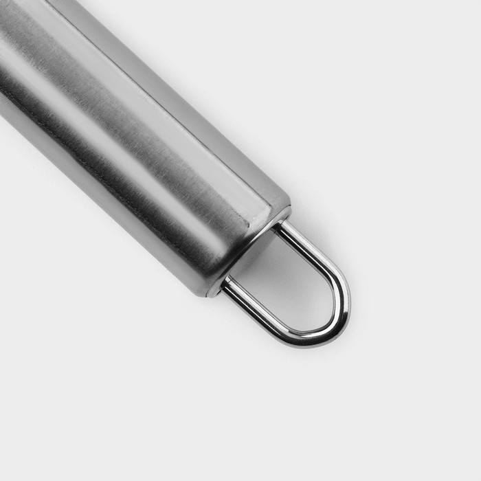 Ложка гарнирная из нержавеющей стали Доляна «Металлик», h=25 см, цвет серебряный Ложка гарнирная из нержавеющей стали Доляна «Металлик», h=25 см, цвет серебряный