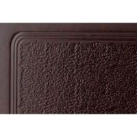 Папка адресная КВИНЕЛЬ, коричневый, тиснение, А4