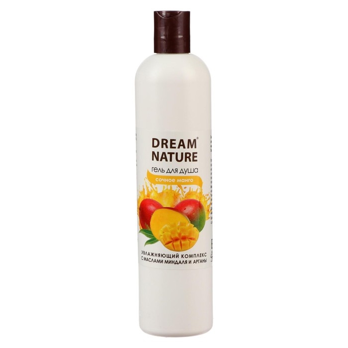 Гель для душа  Dream Nature  Гель для душа  Dream Nature "Сочное манго" 400 мл