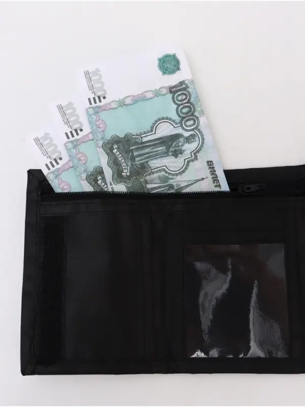 Кошелек детский на липучке, Человек паук