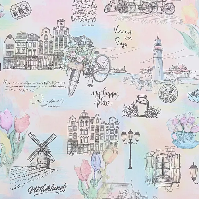 Обои Бумажные "Гомельобои" Винсент 51, 0,53х10,05м