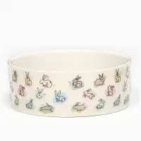 Миска керамическая &laquo;Кролик&raquo; 300 мл, 11.5&times;4.5 см, бежевая