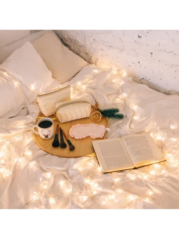 Гирлянда &laquo;Нить&raquo; 10 м, IP20, прозрачная нить, 100 LED, 8 режимов, 220 В, свечение тёплое белое