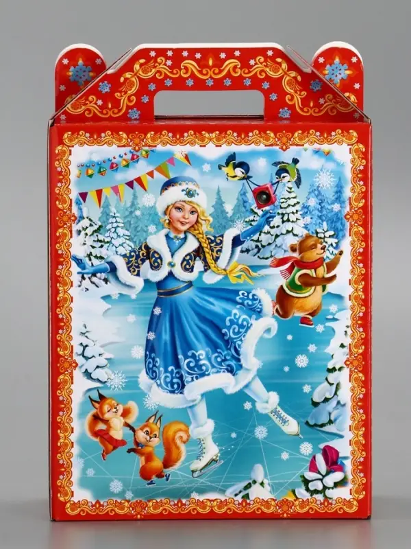 Подарочная новогодняя коробка «Олимпиада», для сладких подарков, 16.8×7×25 см Подарочная новогодняя коробка «Олимпиада», для сладких подарков, 16.8×7×25 см