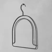 Вешалка для шапок, металл, 24&times;30 см, цвет чёрный