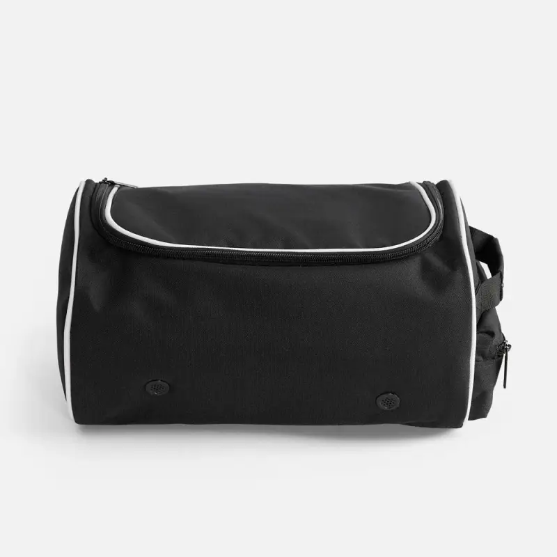 Сумка для обуви Equipex, черная с белым Сумка для обуви Equipex, черная с белым