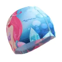 Шапочка для плавания ONLYTOP Swim «Русалка», детская, тканевая, обхват 46-52 см Шапочка для плавания ONLYTOP Swim «Русалка», детская, тканевая, обхват 46-52 см