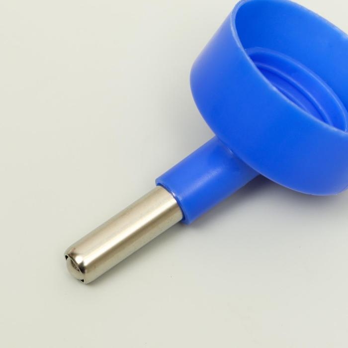 Поилка для грызунов  Поилка для грызунов "Пижон", 80 мл, синяя