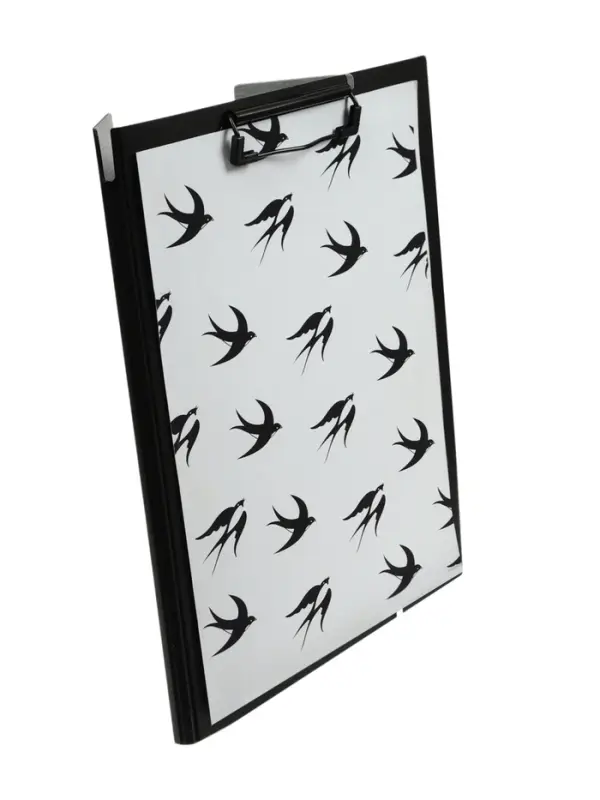 Планшет-трансформер А4 с зажимом "Steel&Style", пластик (полифом), 1800мкм, серебристый металлик 110