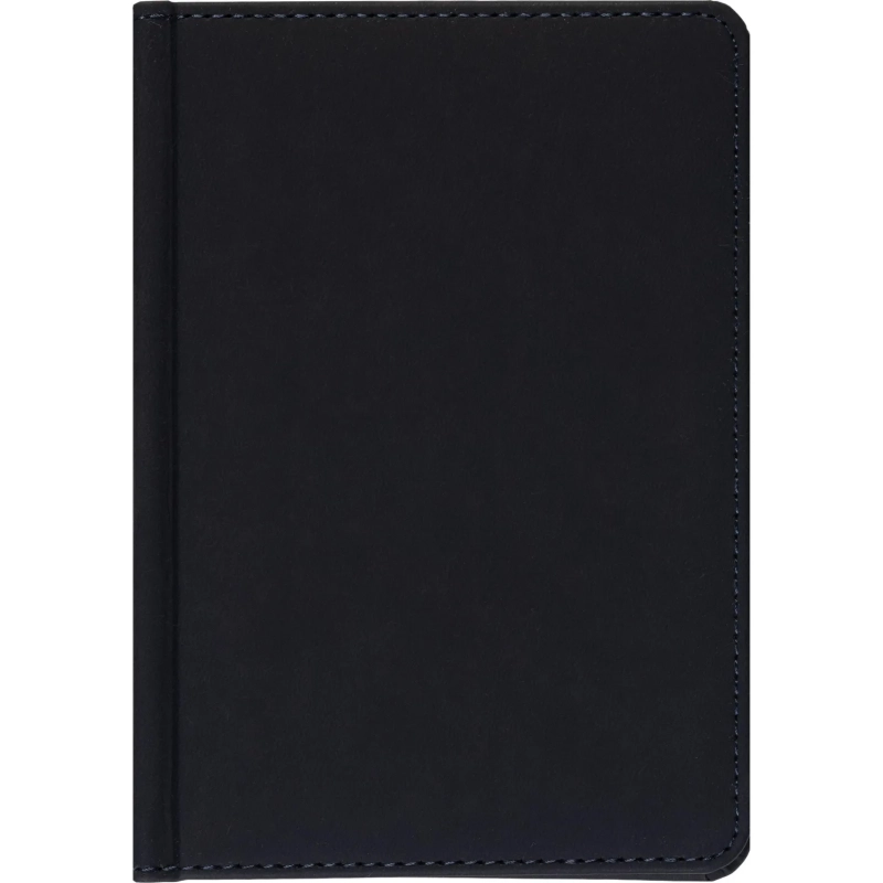 Ежедневник недатированный A6+, 136л, VELVET  темно-синий navy 3-495/16