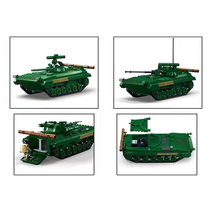 Конструктор «Модельки. БМП», 1:35, 738 деталей Конструктор «Модельки. БМП», 1:35, 738 деталей