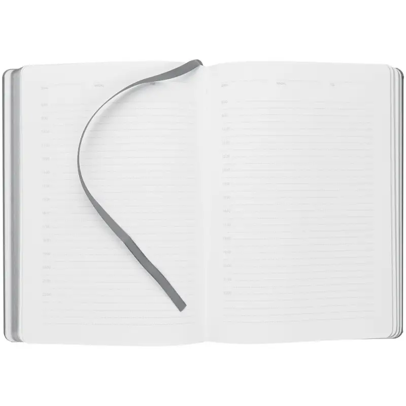 Ежедневник New Factor, недатированный, серый Ежедневник New Factor, недатированный, серый