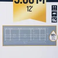 Бассейн каркасный Steel Pro Max, 366&times;122 см, круглый, цвет рейка, 561VN Bestway