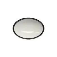 Ручка-кнопка ТУНДРА РК023BL LIGHT, чёрная с белой вставкой, 8 шт.