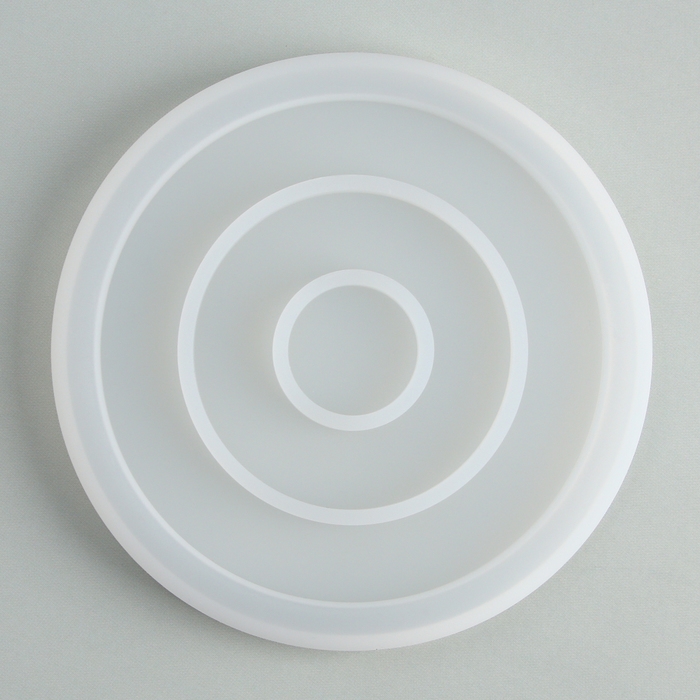 Подставка из гипса. Набор для создания поддона с красками «Круг» Подставка из гипса. Набор для создания поддона с красками «Круг»