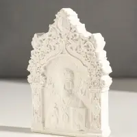 Икона с подвесом "Николай Чудотворец", размер 12х8х2 см,гипс Икона с подвесом "Николай Чудотворец", размер 12х8х2 см,гипс