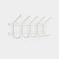 Вешалка настенная &laquo;Норма&raquo;, белая