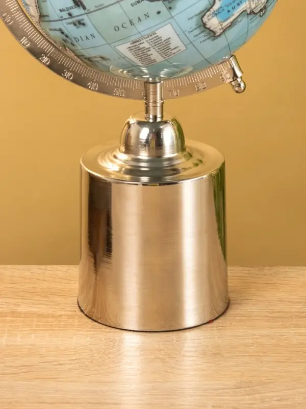 Глобус сувенирный 18х15х33 см, подставка металл