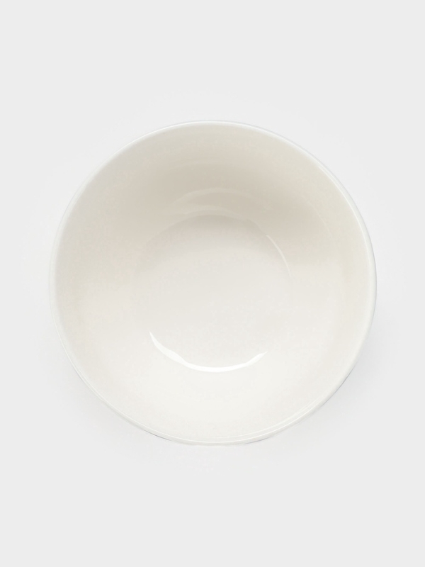 Салатник Доляна «Романс», d=14.1 см, костяной фарфор, белый Салатник Доляна «Романс», d=14.1 см, костяной фарфор, белый