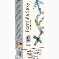 Парфюмерное масло женское с феромонами Formula Sexy Collection Fleur U102, 8 мл (по мотивам Fleur Narcotique (Ex Nihilo)