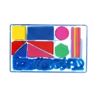 Касса цифр и счетных материалов &laquo;Учись считать&raquo;, 132 элемента, пластик, МИКС