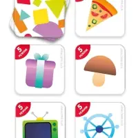 Настольная игра &laquo;Весёлые фигуры&raquo;, развивающая, 55 карт, 3+