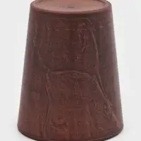 Стакан &laquo;Гладкий&lrm;&lrm;&raquo;, 400 мл., 11&times;10 см, красная глина