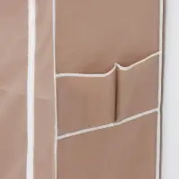 Шкаф тканевый каркасный, складной LaDо́m, 70&times;45&times;150 см, бежевый