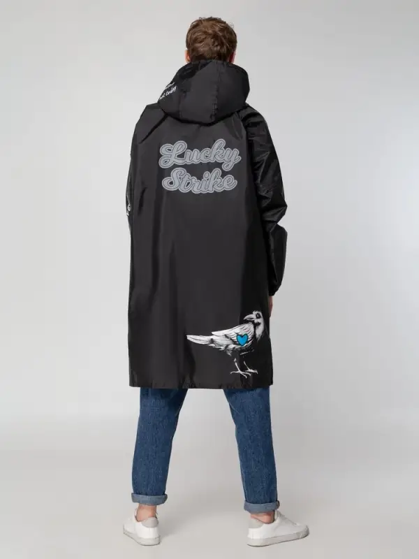 Дождевик Rainman Zip, черный, размер 3XL