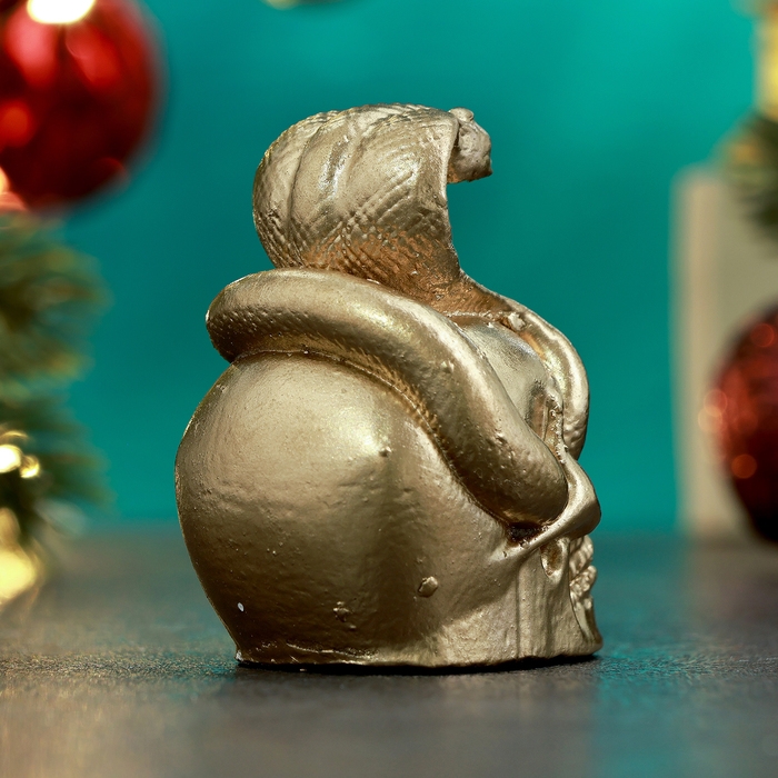 Новый год. Символ 2025. Фигура Новый год. Символ 2025. Фигура "Змея с черепом" 6см