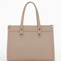 Сумка женская тоут TEXTURA на молнии, с кошельком, 30&times;10&times;24 см, бежевый