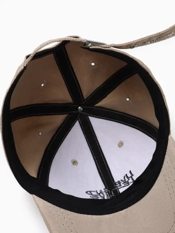 Бейсболка с надписями MINAKU, бежевая, размер 56-58