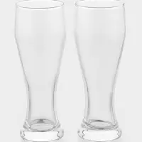 Пивные бокалы Paşabah&ccedil;e Pub, 415 мл, набор 2 шт., стекло, прозрачные