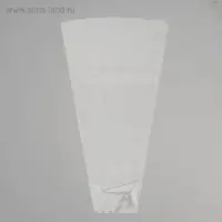 Пакет для цветов конус «Алиса», 34×60 см, МИКС