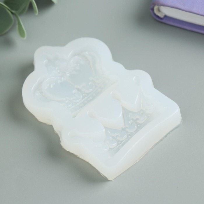 Молд силикон Молд силикон "Короны" 2 предмета 1х7х5 см