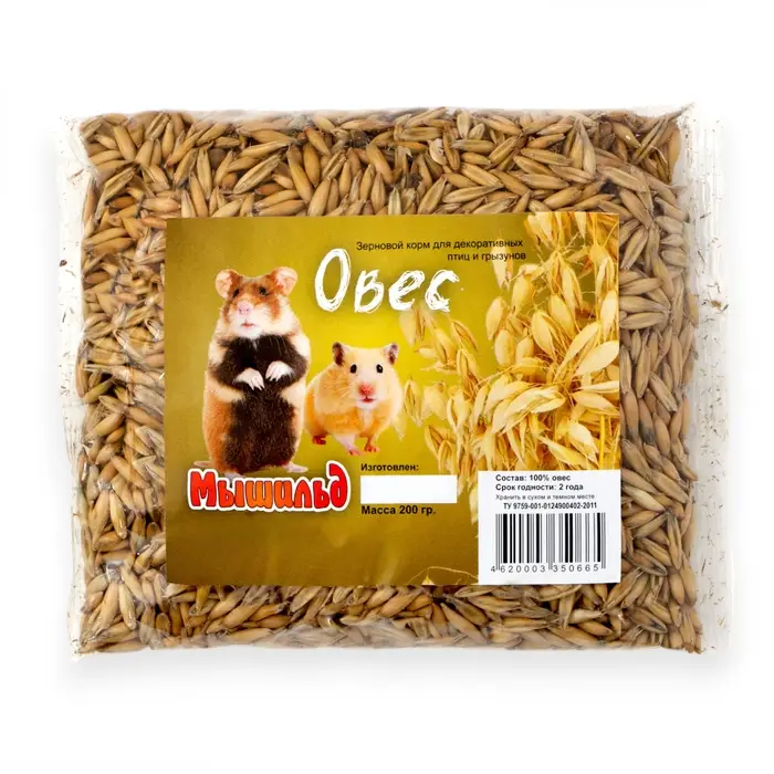 Овес  Овес "Перрико" для птиц и грызунов, 200 г