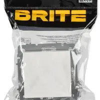 BRITE Выключатель 1-клавишный 10А безвинтовое крепление ВС11-1-0-БрБ белый IEK