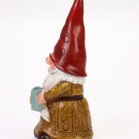 Садовая фигура из полистоуна &laquo;Гном с лейкой&raquo;, 13&times;14&times;30 см, Greengo