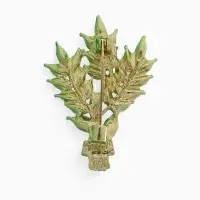 Брошь &laquo;Букет&raquo;, лаванды, сиреневая в золоте