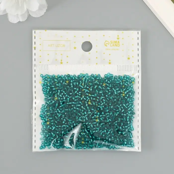 Бисер круглый размер 12/0  Бисер круглый размер 12/0 "Океан" 20 гр