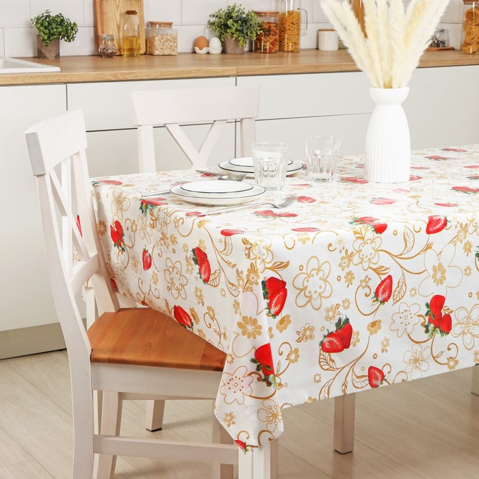 Клеёнка на стол Доляна, ширина 137 см, толщина 0,07 мм, рулон 30 метров Клеёнка на стол Доляна, ширина 137 см, толщина 0,07 мм, рулон 30 метров