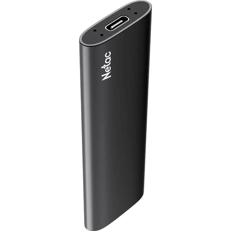 Портативный SSD NeTac External SSD Z Slim USB 3.2 500 Gb Black