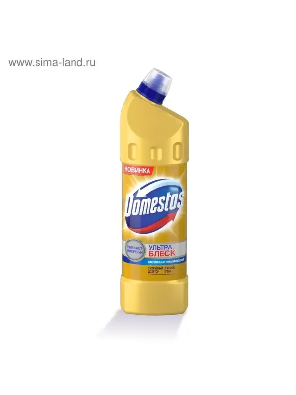 Средство чистящее для унитаза Domestos &laquo;Ультра блеск&raquo;, 1 л