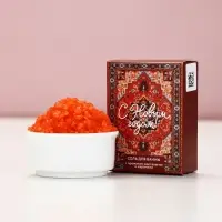 Чистое счастье Соль для ванны "Ковер", 100 г, карамель