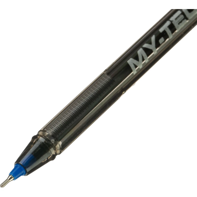 Ручка шариковая неавтомат. PENSAN My-Tech игол.након.0,7мм син 12шт/уп 2240